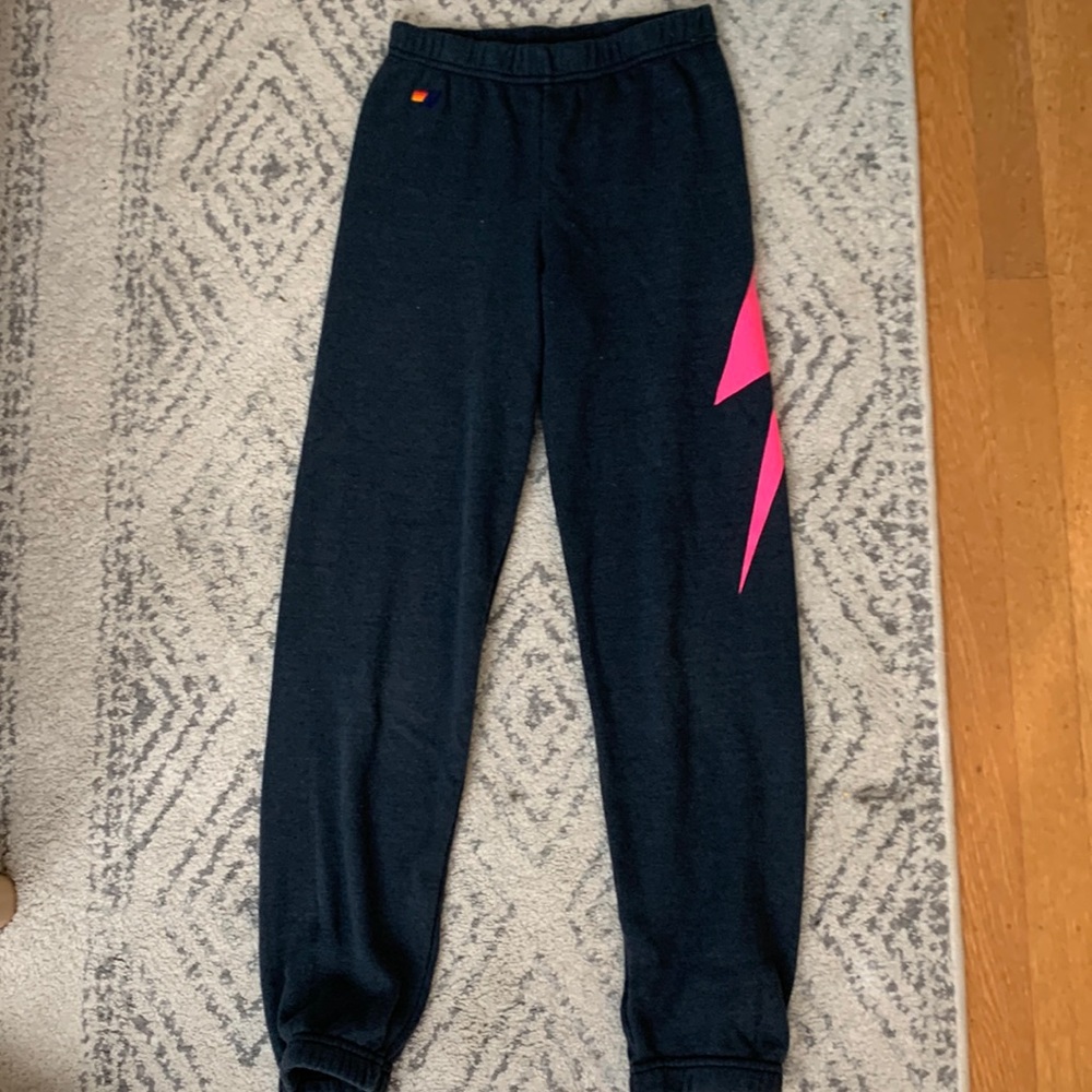 Aviator Nation sweatpants kids size 14 bolt⚡️